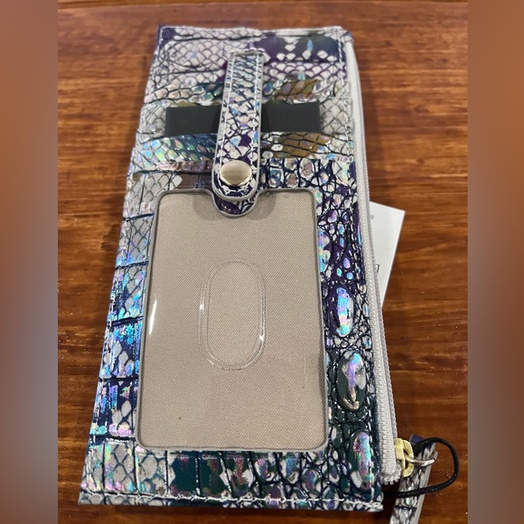 NWT Brahmin Spellbound Credit Card Ombre Melbourne Wallet - Picture 9 of 13